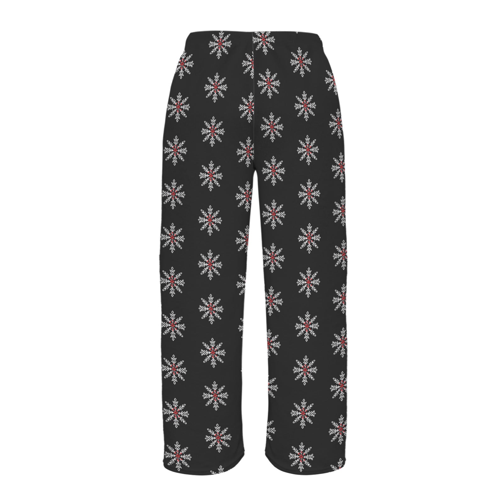 Snowflakes and Mistletoe Women's Flannel Pajama Pants (Made in USA)
