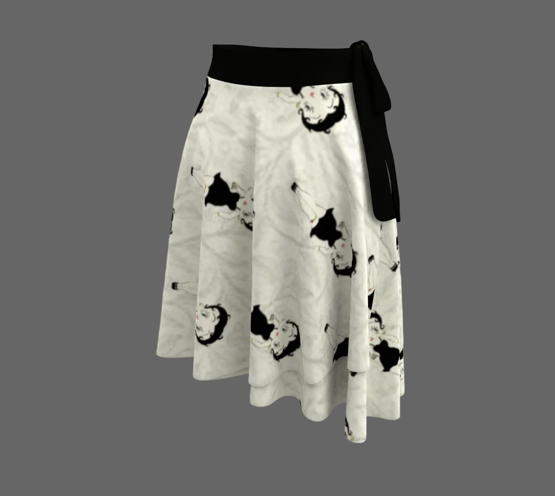 Betty Boop Design One Size Wrap Skirt