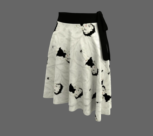 Betty Boop Design One Size Wrap Skirt