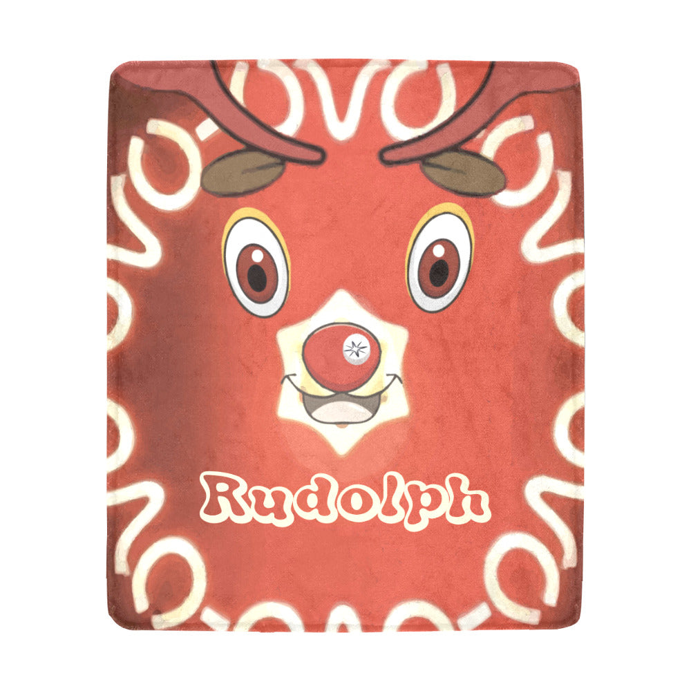 Rudolph the Red Nose Reindeer Christmas Ultra-Soft Micro Fleece Blanket (Made in USA)