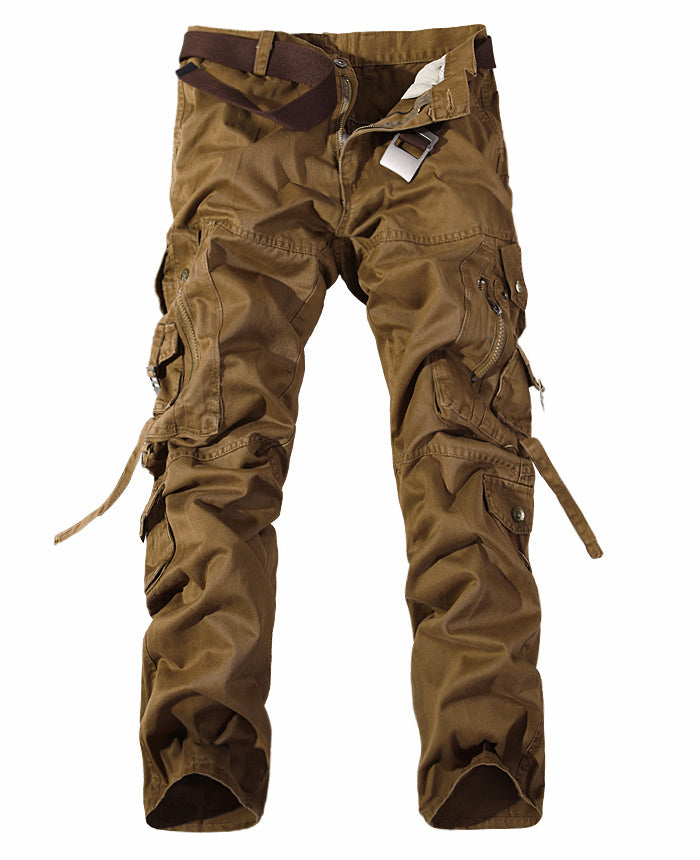 Men's Multi-pocket Cargo Pants without Belt