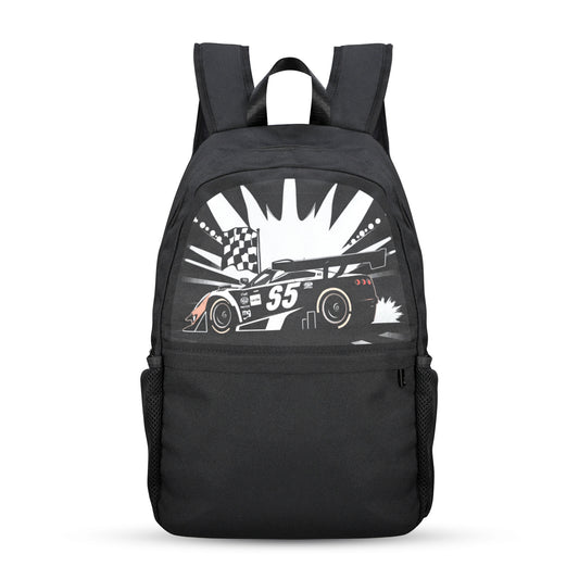 Race Car Winner Casual Backpack (Upper Part Printing) (Model 1753)