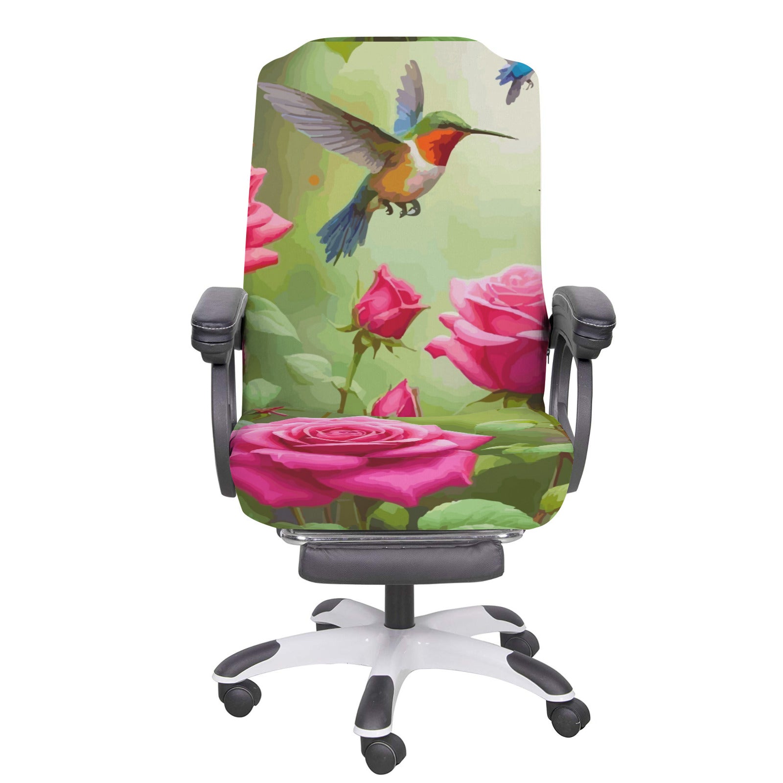 Hummingbird Garden Office Chair Cover  | Ships from USA