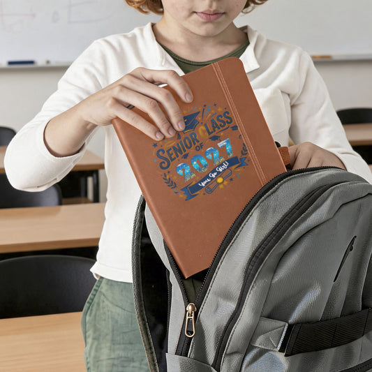 Class of 2027 Strap Notebook (Front Print)