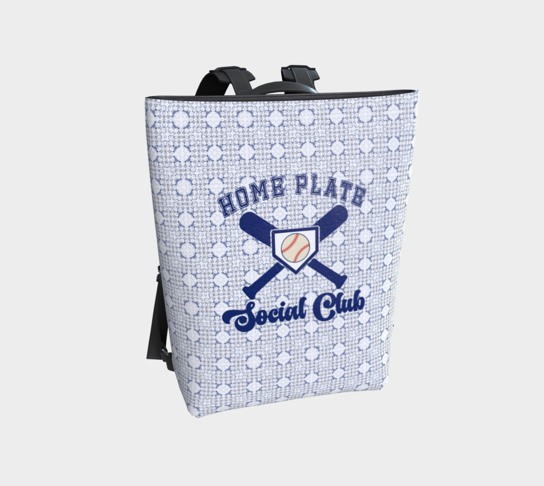 Home Plate Social Club Vegan Leather Backack