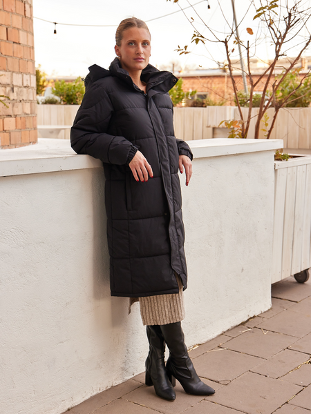 Women's Longline Padded Winter Coat