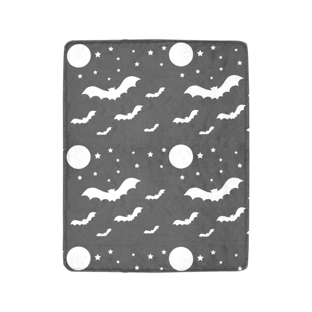 Bats with Full Moon Ultra-Soft Micro Fleece Blanket 40