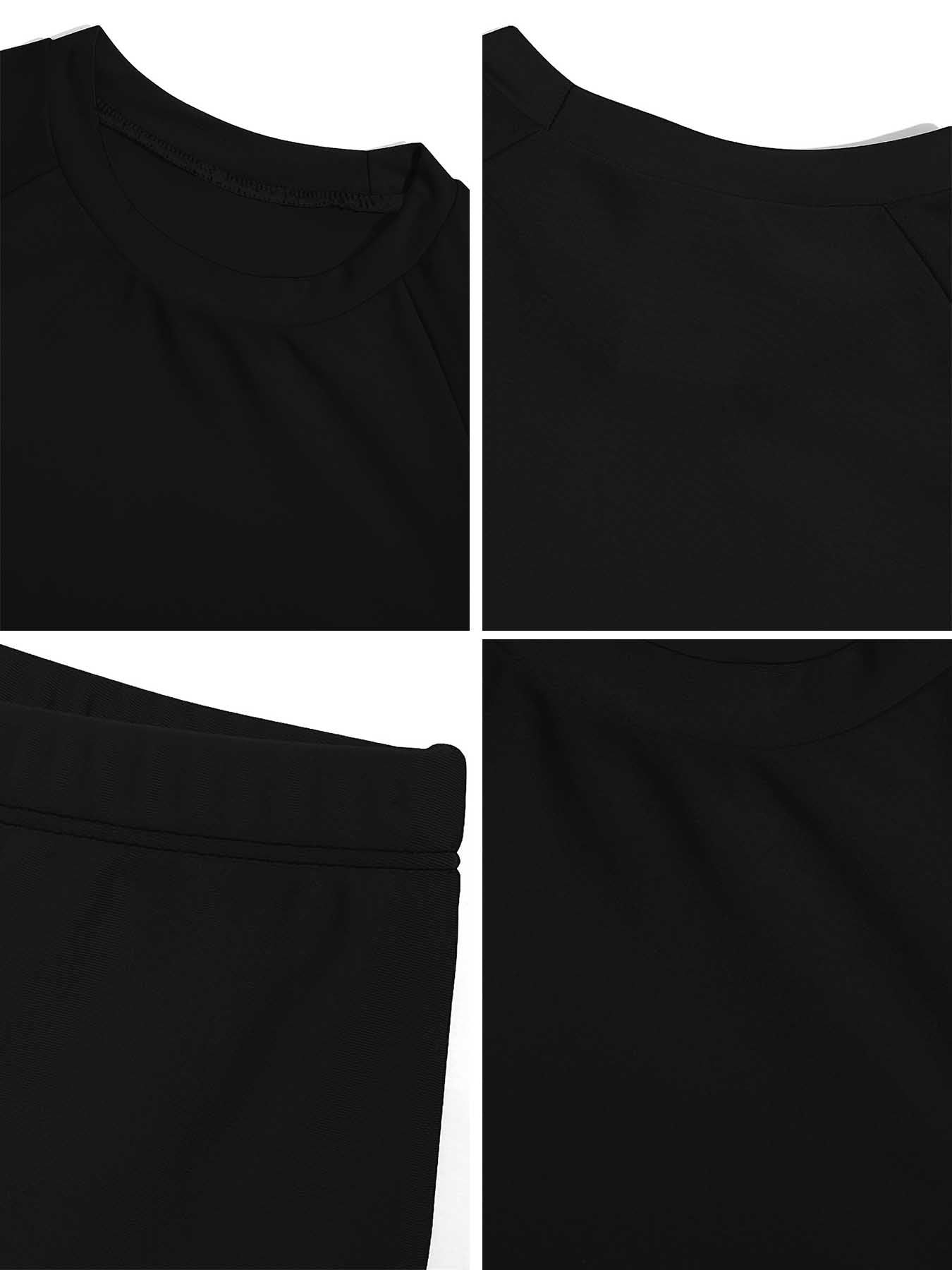 Floral LOVE Short Sleeved Swimsuit for Children (Front Printing)