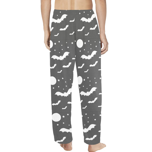 Bats with Full Moon Men's Pajama Pants (Made in USA)