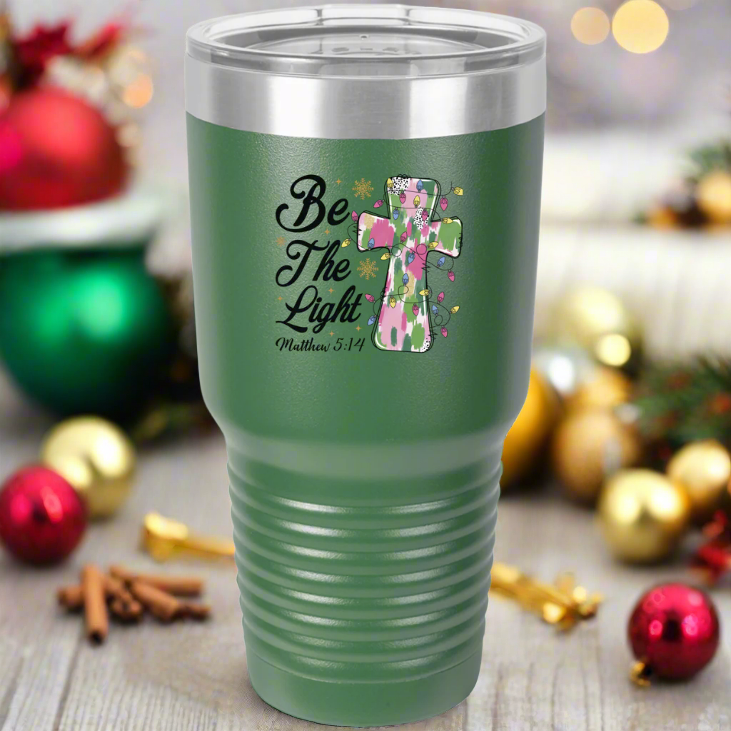 Be the Light Polar Camel 30 oz. Vacuum Insulated Ringneck Tumbler with Clear Lid