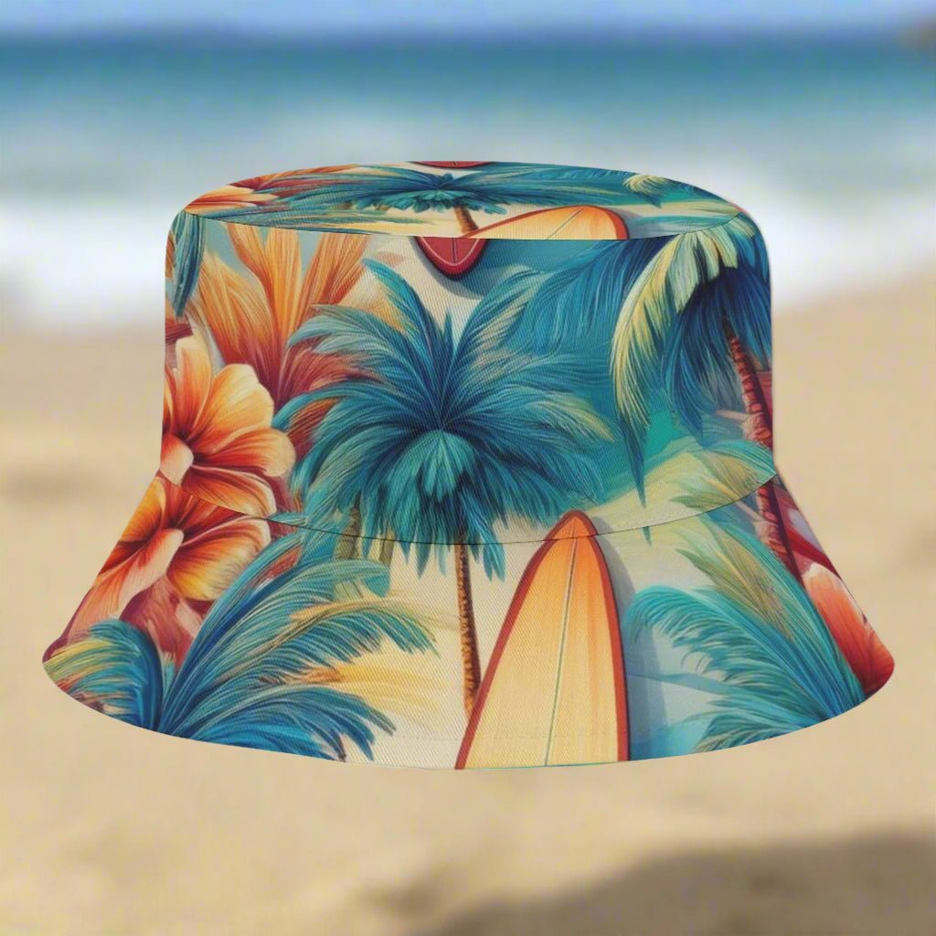Hawaiian Surf Style 🏄‍♀️ Kids' Bucket Hat