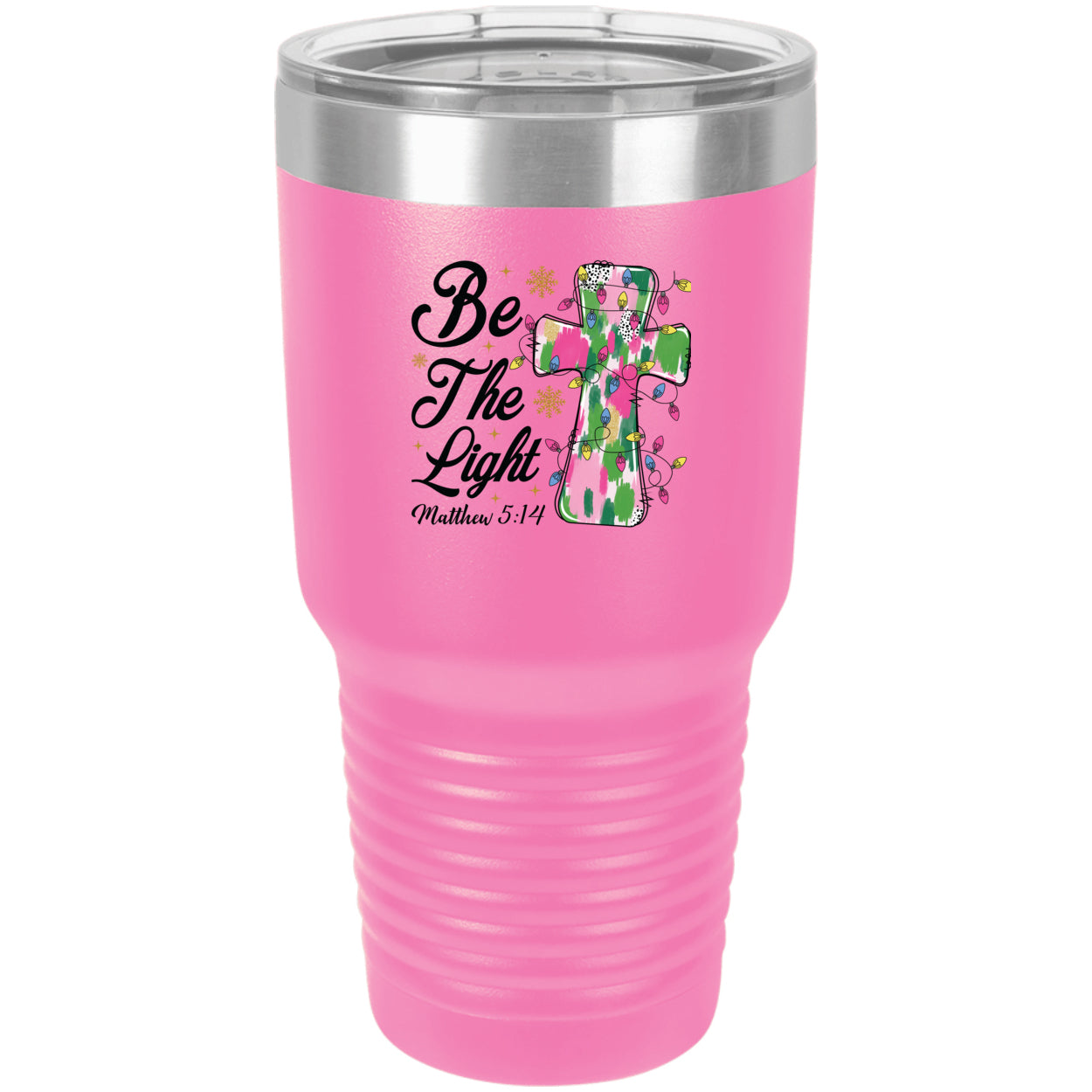 Be the Light Polar Camel 30 oz. Vacuum Insulated Ringneck Tumbler with Clear Lid