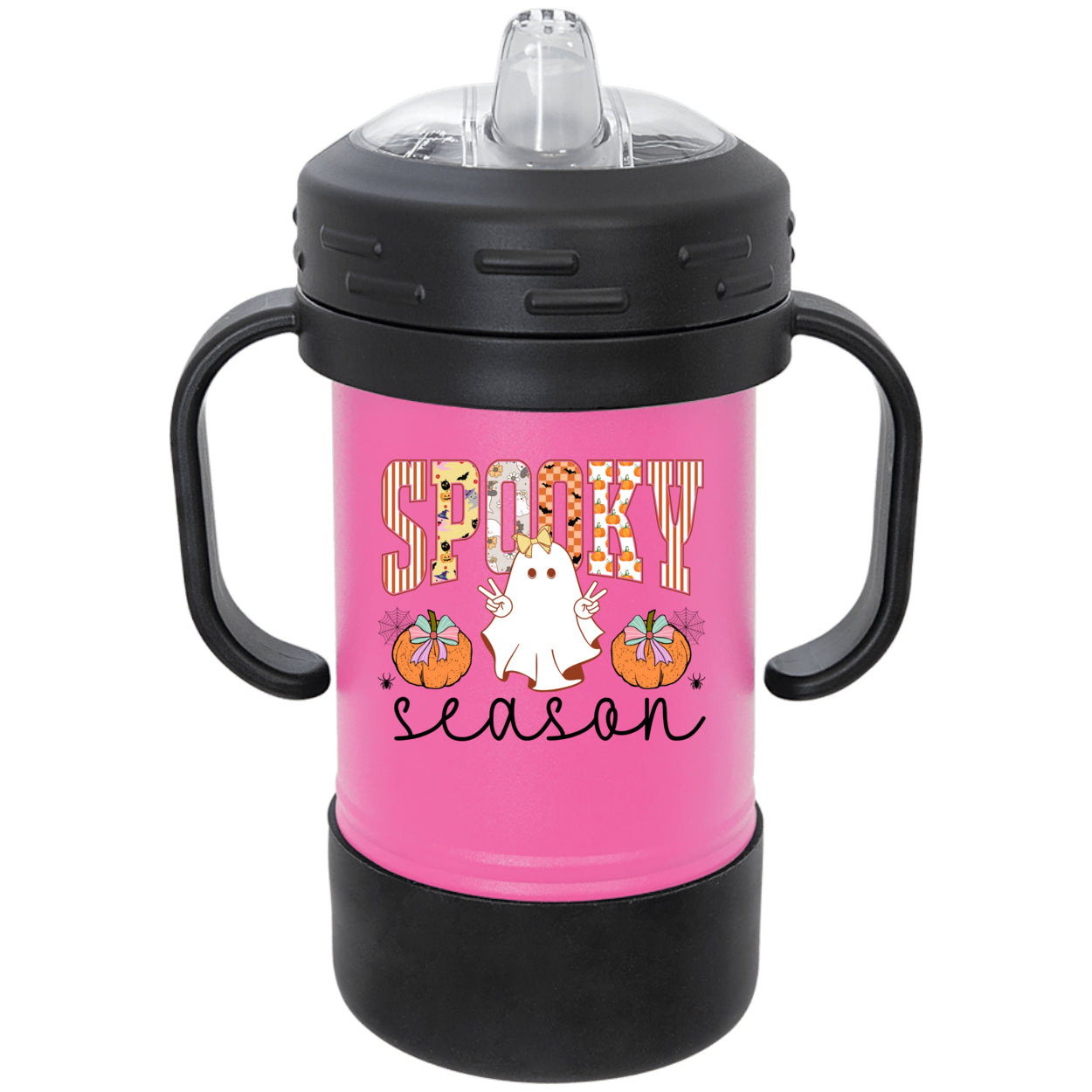 Spooky Season Halloween Ghost Polar Camel 10 oz Sippy Cup