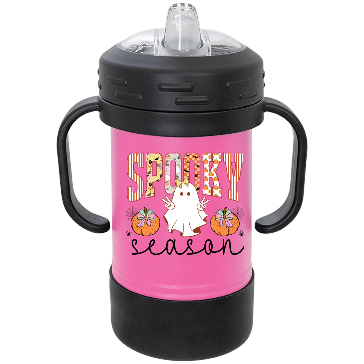 Spooky Season Halloween Ghost Polar Camel 10 oz Sippy Cup