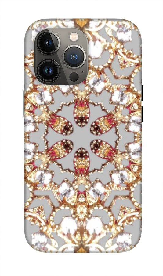 Intricate Gold Mandala Design - Phone Case