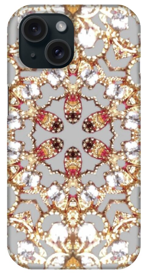 Intricate Gold Mandala Design - Phone Case