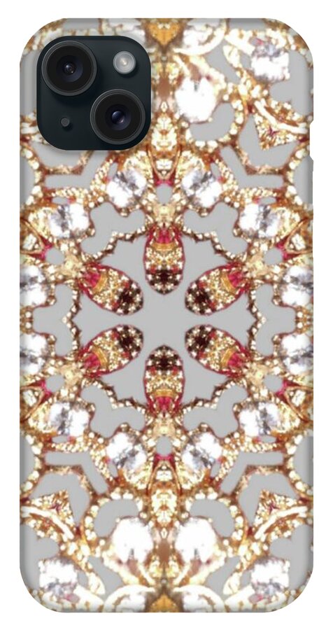 Intricate Gold Mandala Design - Phone Case