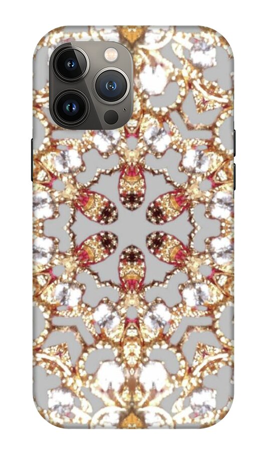 Intricate Gold Mandala Design - Phone Case