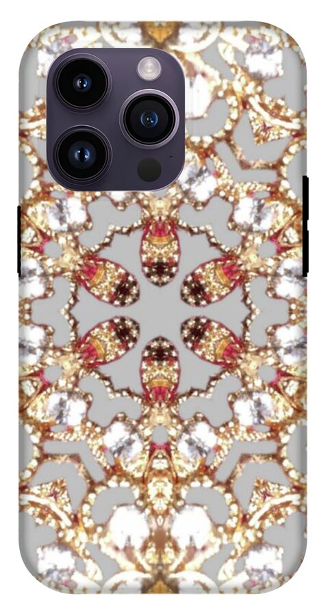 Intricate Gold Mandala Design - Phone Case
