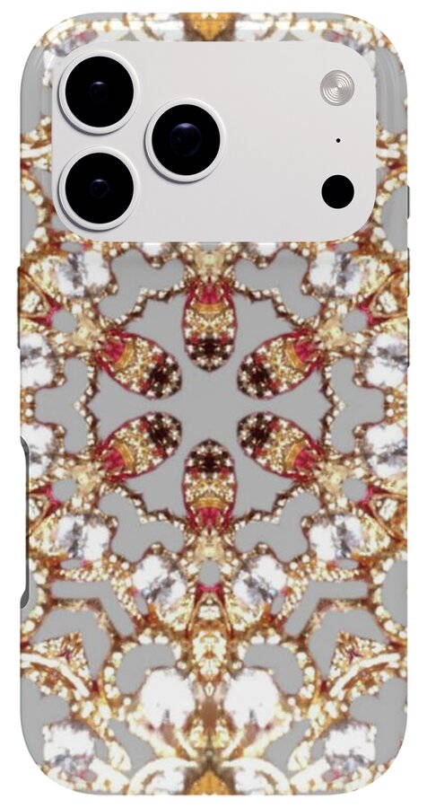Intricate Gold Mandala Design - Phone Case