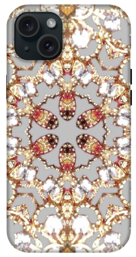 Intricate Gold Mandala Design - Phone Case