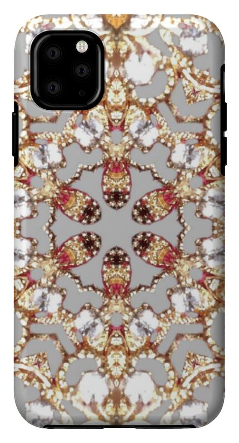 Intricate Gold Mandala Design - Phone Case
