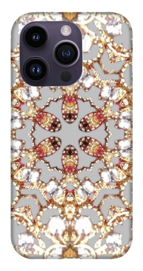 Intricate Gold Mandala Design - Phone Case