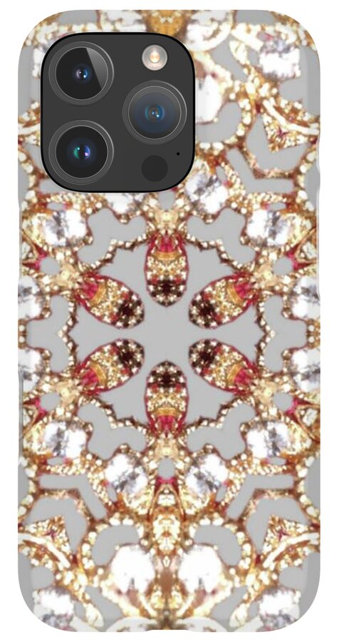 Intricate Gold Mandala Design - Phone Case