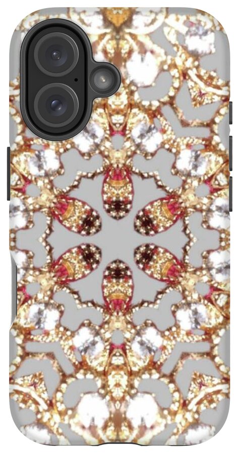 Intricate Gold Mandala Design - Phone Case