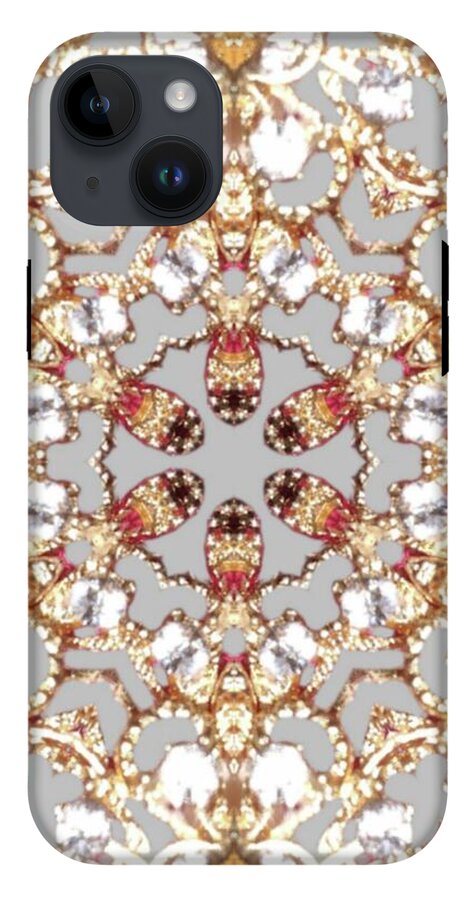 Intricate Gold Mandala Design - Phone Case