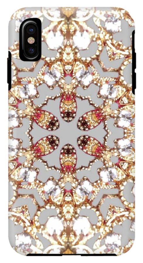 Intricate Gold Mandala Design - Phone Case
