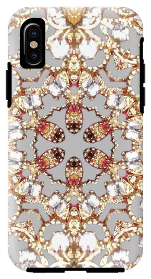 Intricate Gold Mandala Design - Phone Case