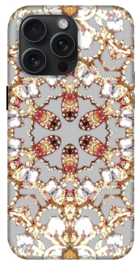 Intricate Gold Mandala Design - Phone Case