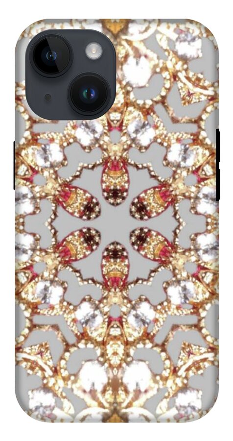 Intricate Gold Mandala Design - Phone Case