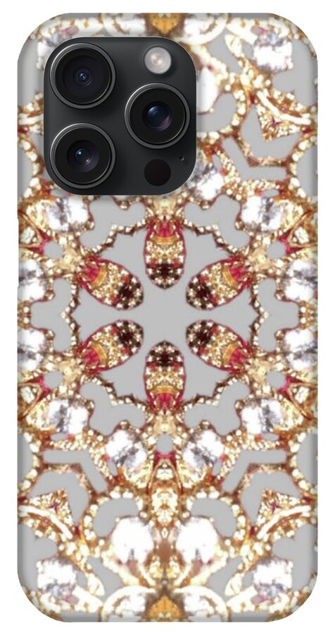 Intricate Gold Mandala Design - Phone Case