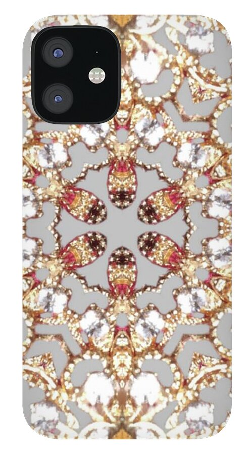 Intricate Gold Mandala Design - Phone Case