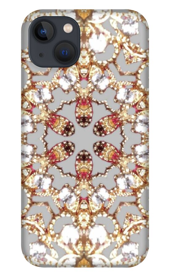 Intricate Gold Mandala Design - Phone Case