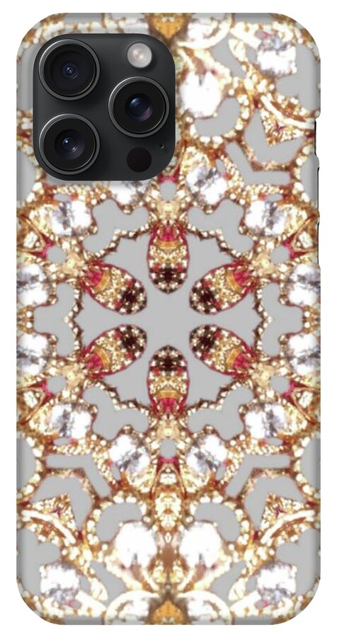 Intricate Gold Mandala Design - Phone Case