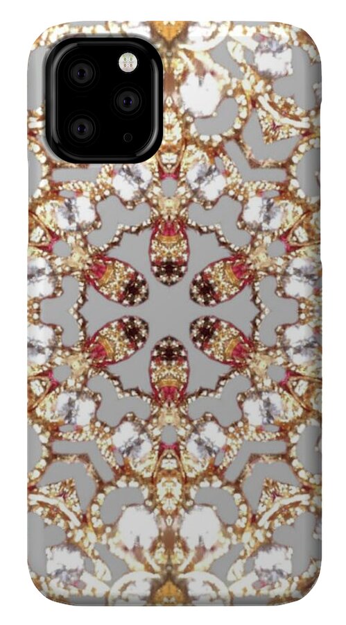 Intricate Gold Mandala Design - Phone Case