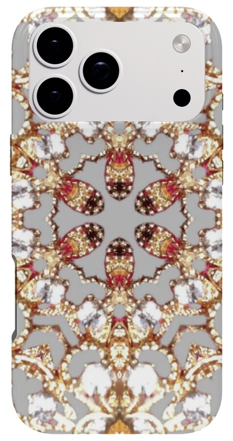 Intricate Gold Mandala Design - Phone Case