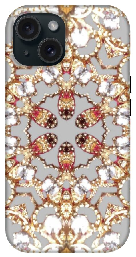 Intricate Gold Mandala Design - Phone Case
