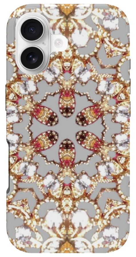 Intricate Gold Mandala Design - Phone Case