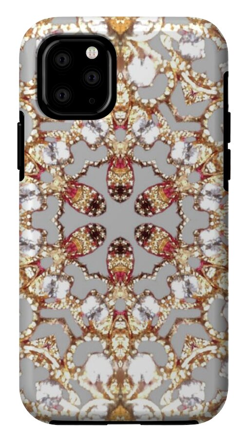 Intricate Gold Mandala Design - Phone Case