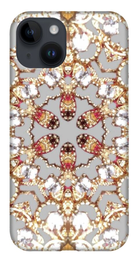 Intricate Gold Mandala Design - Phone Case