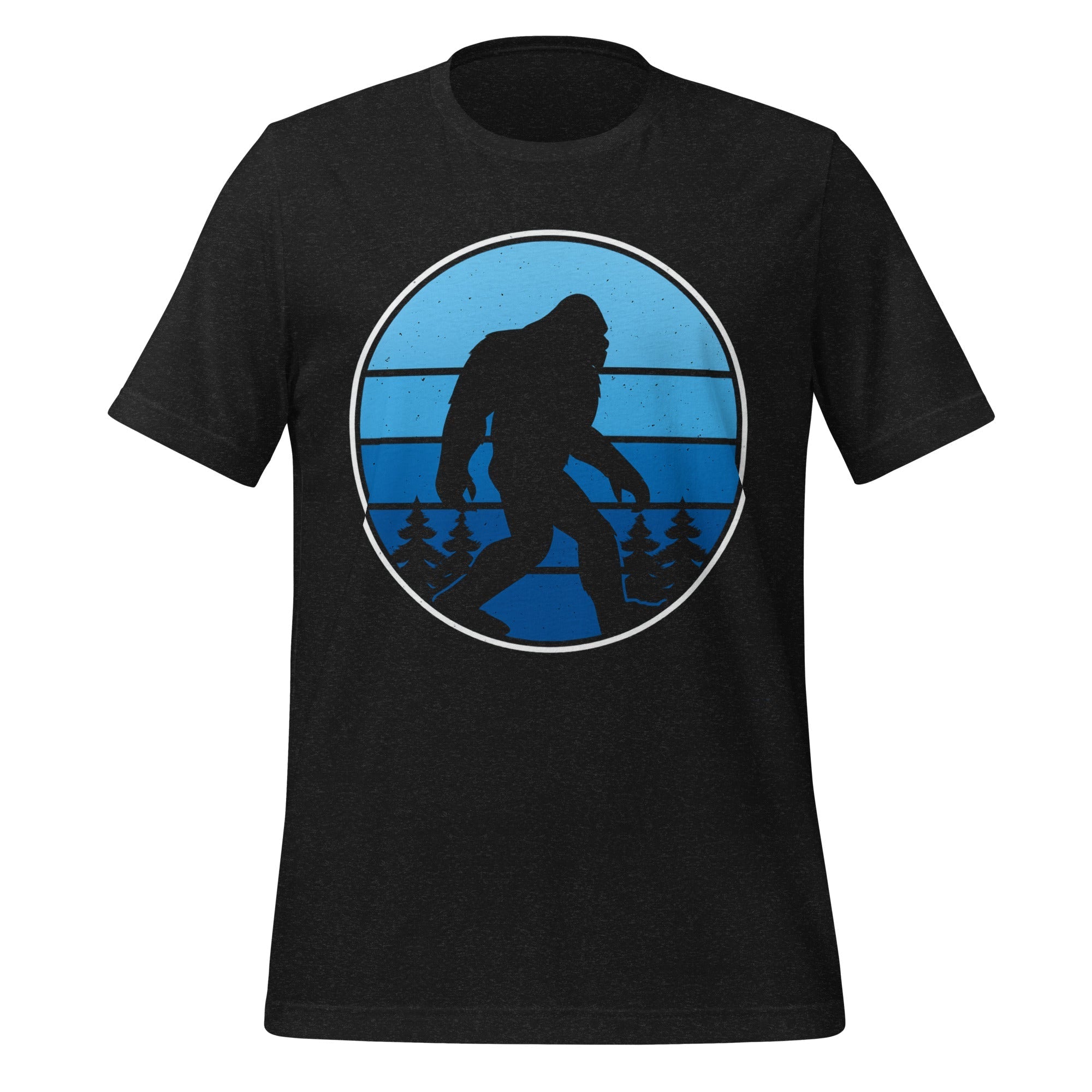 Kentucky Bigfoot T-Shirt | Blue Forest Silhouette Glow | Classic