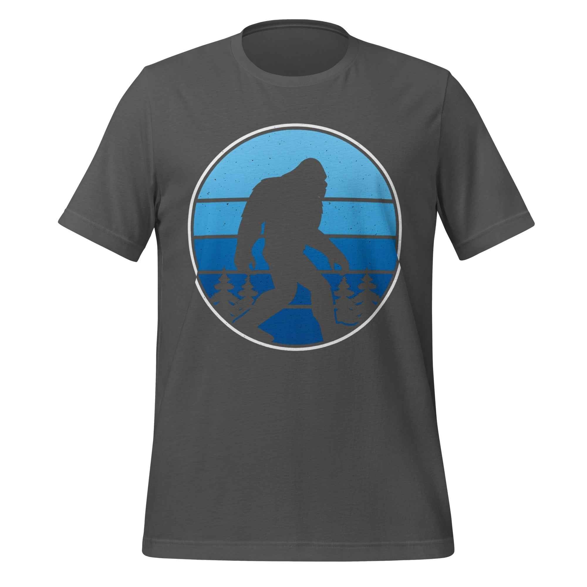 Kentucky Bigfoot T-Shirt | Blue Forest Silhouette Glow | Classic