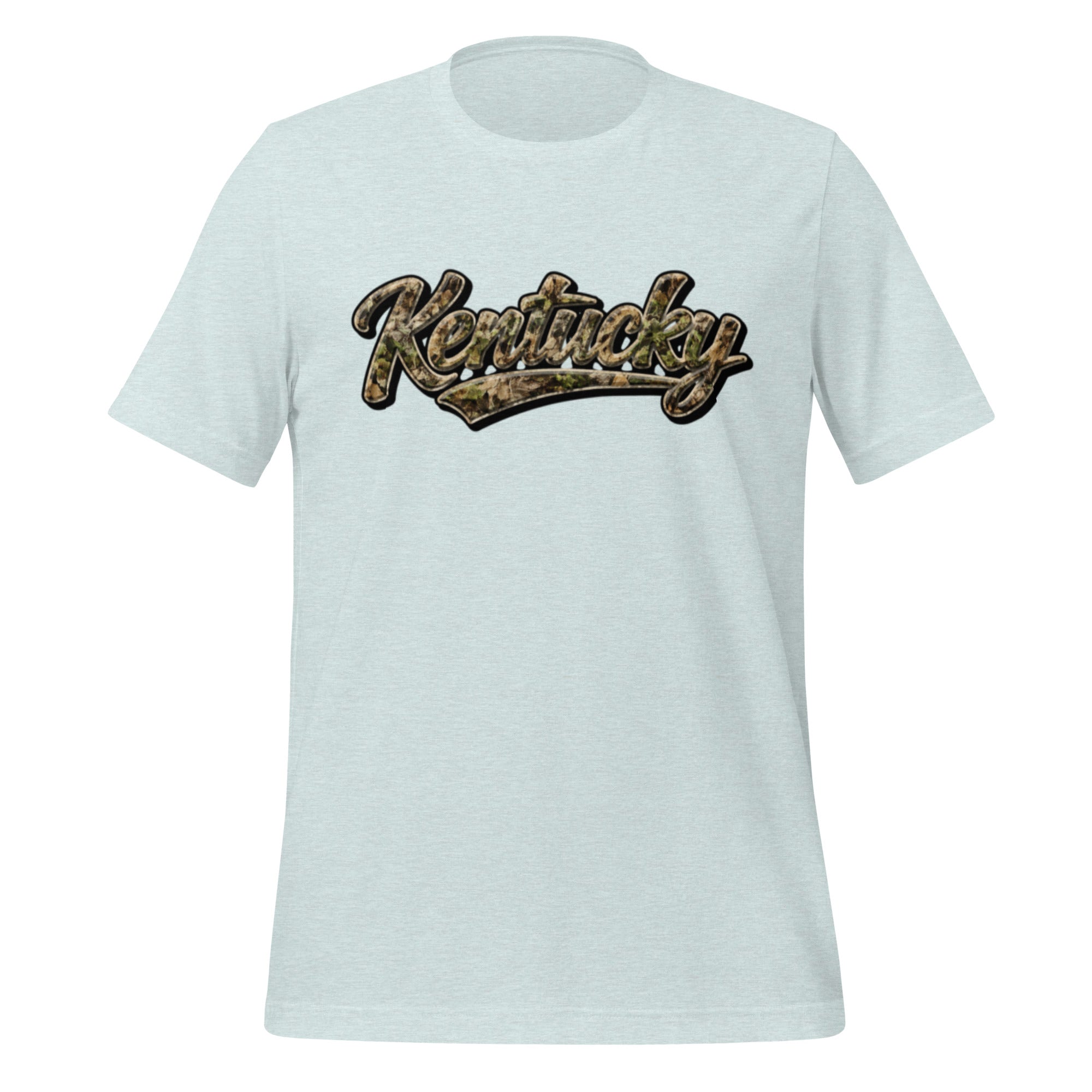 Kentucky Camo Shirt | Outdoor Script Design | Classic Cotton