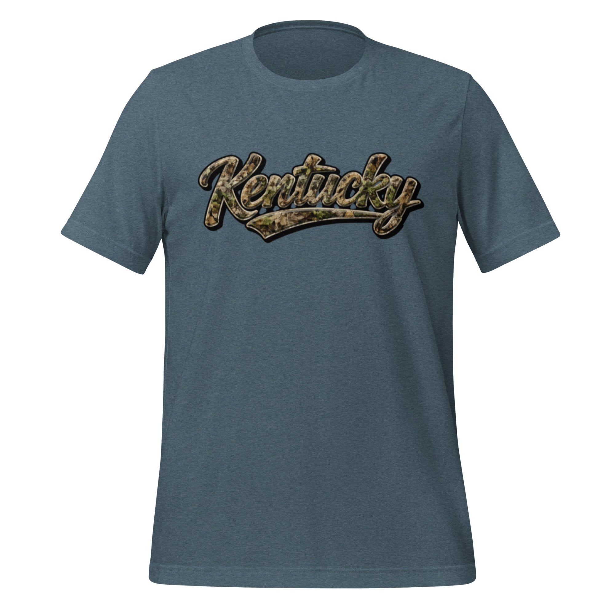 Kentucky Camo Shirt | Outdoor Script Design | Classic Cotton
