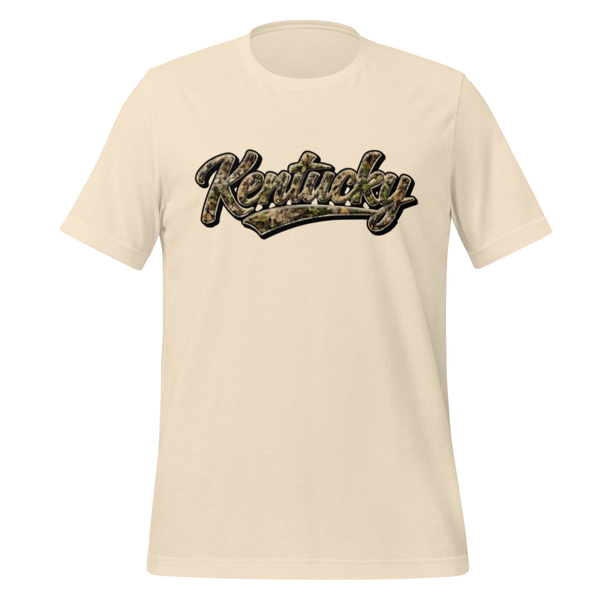 Kentucky Camo Shirt | Outdoor Script Design | Classic Cotton