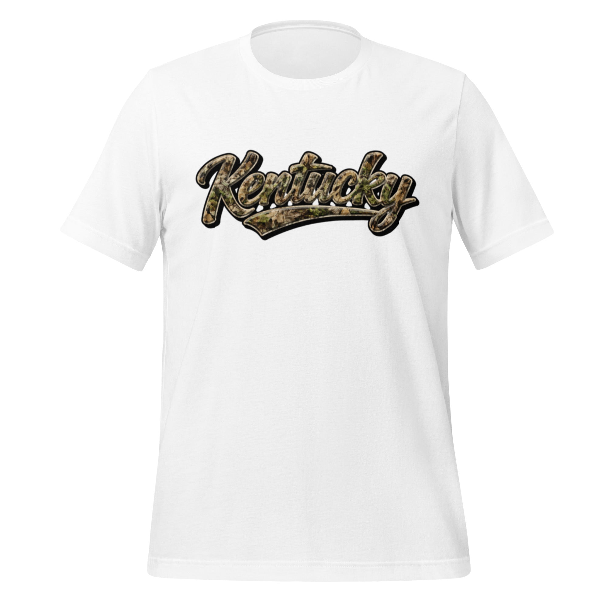 Kentucky Camo Shirt | Outdoor Script Design | Classic Cotton